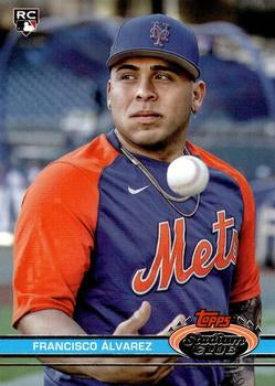 #207c Francisco Álvarez - New York Mets - 2023 Stadium Club Baseball