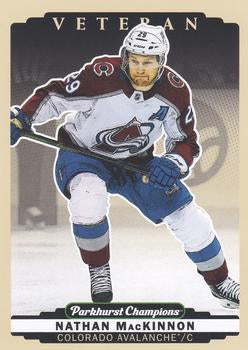 #208 Nathan MacKinnon - Colorado Avalanche - 2022-23 Parkhurst Champions Hockey