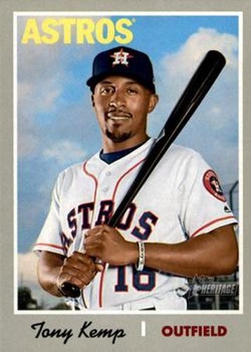 #208 Tony Kemp - Houston Astros - 2019 Topps Heritage Baseball