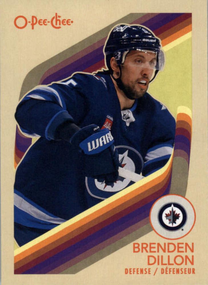 #208 Brenden Dillon - Winnipeg Jets - 2023-24 O-Pee-Chee - Retro Hockey