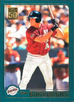 #T208 Sean Burroughs - San Diego Padres - 2001 Topps Traded & Rookies Baseball