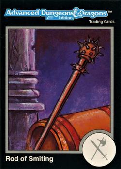 #208 Rod of Smiting - 1991 TSR Advanced Dungeons & Dragons - Silver