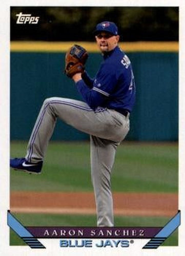 #208 Aaron Sanchez - Toronto Blue Jays - 2019 Topps Archives Baseball