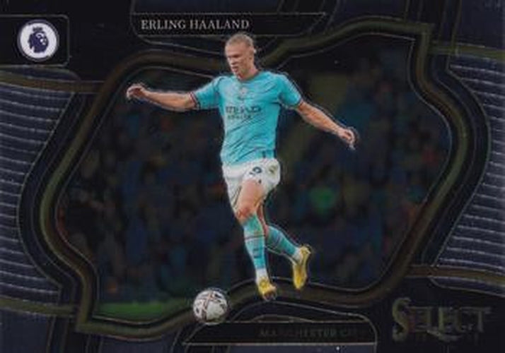 #208 Erling Haaland - Manchester City - 2022-23 Panini Select Premier League Soccer