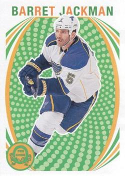 #208 Barret Jackman - St. Louis Blues - 2013-14 O-Pee-Chee - Retro Hockey
