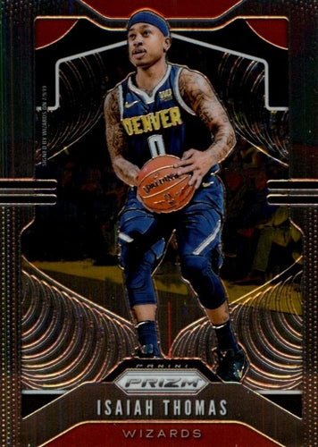 #208 Isaiah Thomas - Washington Wizards - 2019-20 Panini Prizm Basketball