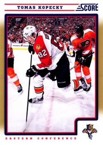 #208 Tomas Kopecky - Florida Panthers - 2012-13 Score - Gold Rush Hockey