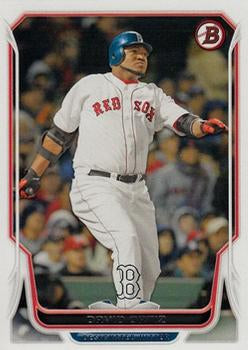 #208 David Ortiz - Boston Red Sox - 2014 Bowman Baseball