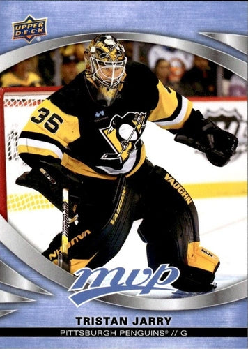 #208 Tristan Jarry - Pittsburgh Penguins - 2023-24 Upper Deck MVP Hockey
