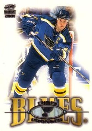 #208 Chris Pronger - St. Louis Blues - 2000-01 Pacific Paramount Hockey