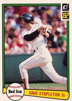 #208 Dave Stapleton - Boston Red Sox - 1982 Donruss Baseball