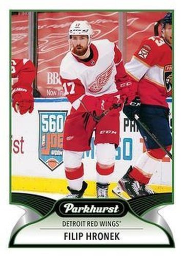 #208 Filip Hronek - Detroit Red Wings - 2021-22 Parkhurst Hockey