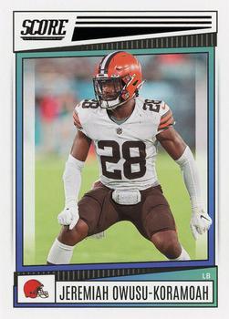 #208 Jeremiah Owusu-Koramoah - Cleveland Browns - 2022 Score Football