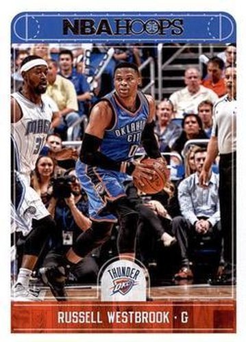 #208 Russell Westbrook - Oklahoma City Thunder - 2017-18 Hoops Basketball