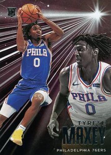 #208 Tyrese Maxey - Philadelphia 76ers - 2020-21 Panini Chronicles Basketball