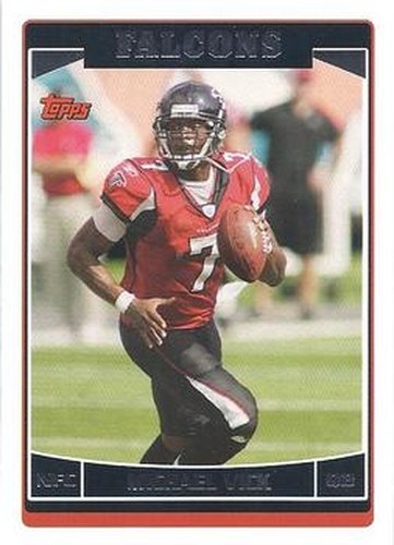 #208 Michael Vick - Atlanta Falcons - 2006 Topps Football