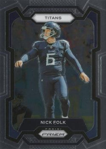 #208 Nick Folk - Tennessee Titans - 2023 Panini Prizm Football