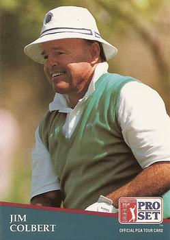 #208 Jim Colbert - 1991 Pro Set PGA Tour Golf
