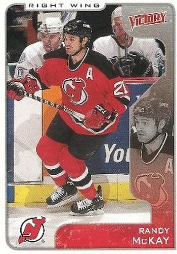 #208 Randy McKay - New Jersey Devils - 2001-02 Upper Deck Victory Hockey