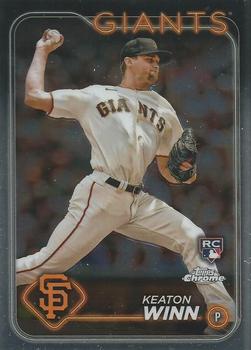 #208 Keaton Winn - San Francisco Giants - 2024 Topps Chrome Baseball