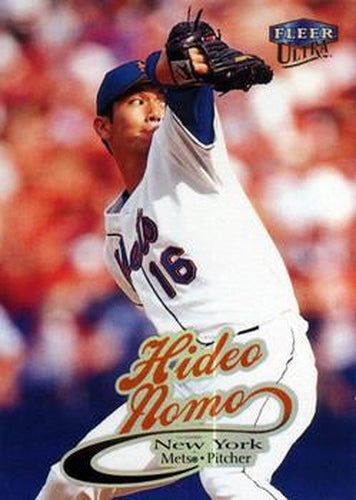 #208 Hideo Nomo - New York Mets - 1999 Ultra Baseball