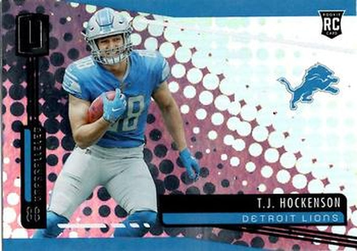#208 T.J. Hockenson - Detroit Lions - 2019 Panini Unparalleled Football