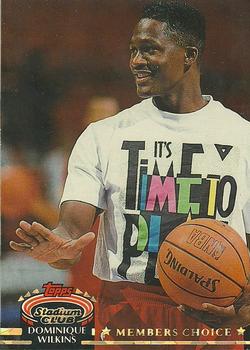 #208 Dominique Wilkins - Atlanta Hawks - 1992-93 Stadium Club Basketball