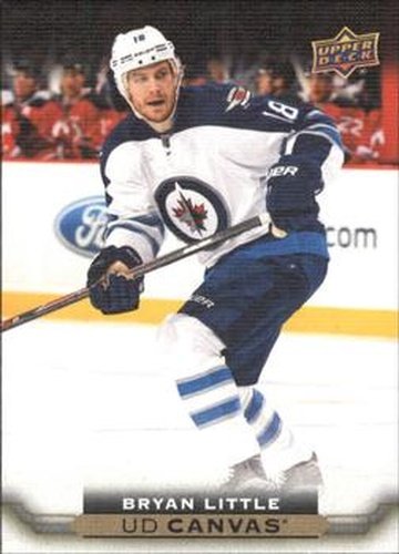 #C208 Bryan Little - Winnipeg Jets - 2015-16 Upper Deck - UD Canvas Hockey