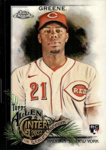 #209 Hunter Greene - Cincinnati Reds - 2022 Topps Allen & Ginter Chrome Baseball
