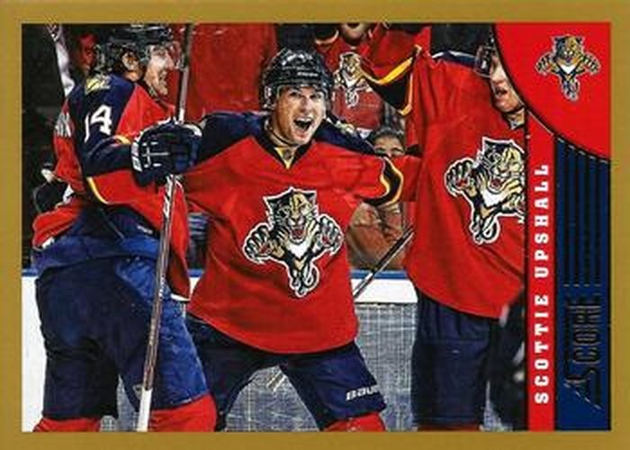 #209 Scottie Upshall - Florida Panthers - 2013-14 Score - Gold Hockey
