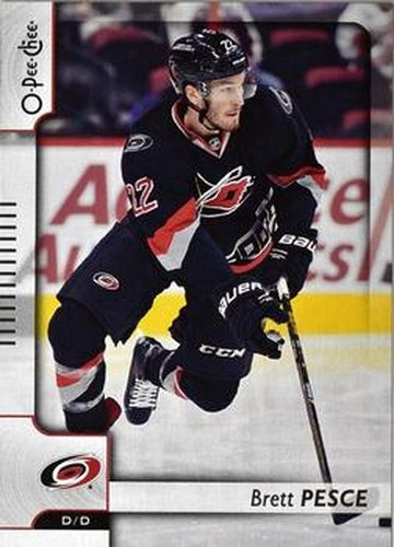 #209 Brett Pesce - Carolina Hurricanes - 2017-18 O-Pee-Chee Hockey