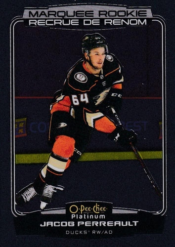 #209 Jacob Perreault - Anaheim Ducks - 2022-23 O-Pee-Chee Platinum Hockey