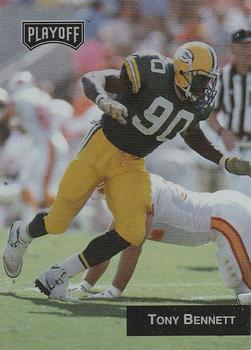 #209 Tony Bennett - Green Bay Packers - 1993 Playoff Football