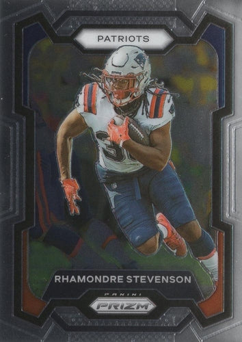 #209 Rhamondre Stevenson - New England Patriots - 2023 Panini Prizm Football