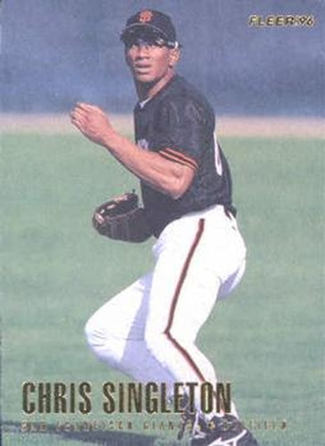 #U209 Chris Singleton - San Francisco Giants - 1996 Fleer Update Baseball