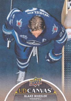 #C209 Blake Wheeler - Winnipeg Jets - 2021-22 Upper Deck - UD Canvas Hockey