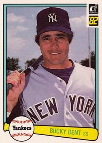 #209 Bucky Dent - New York Yankees - 1982 Donruss Baseball