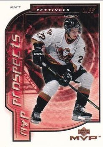 #209 Matt Pettinger - Calgary Hitmen - 2000-01 Upper Deck MVP Hockey