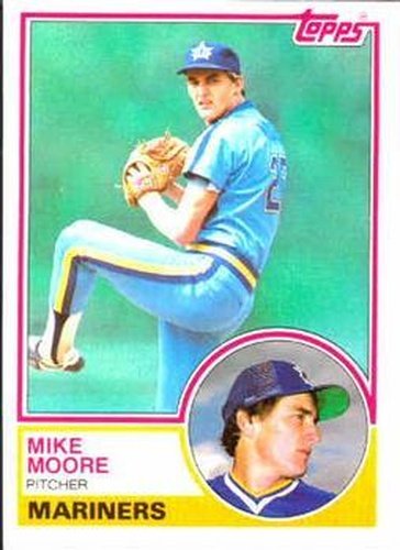 #209 Mike Moore - Seattle Mariners - 1983 Topps Baseball