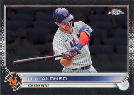 #209 Pete Alonso - New York Mets - 2022 Topps Chrome Baseball