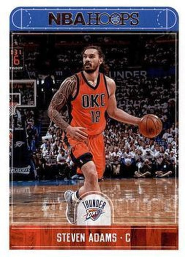 #209 Steven Adams - Oklahoma City Thunder - 2017-18 Hoops Basketball