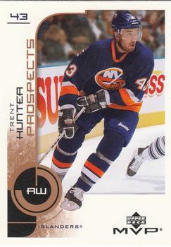 #209 Trent Hunter - New York Islanders - 2002-03 Upper Deck MVP Hockey