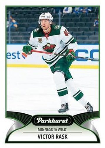 #209 Victor Rask - Minnesota Wild - 2021-22 Parkhurst Hockey