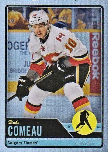 #209 Blake Comeau - Calgary Flames - 2012-13 O-Pee-Chee - Rainbow Hockey