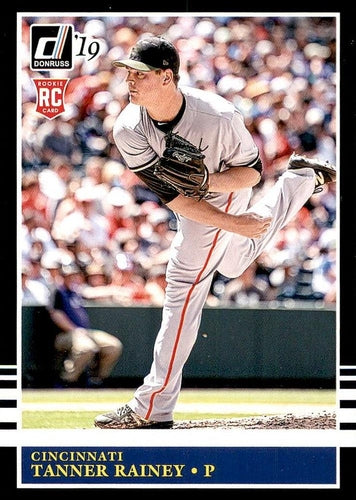 #209 Tanner Rainey - Cincinnati Reds - 2019 Donruss Baseball