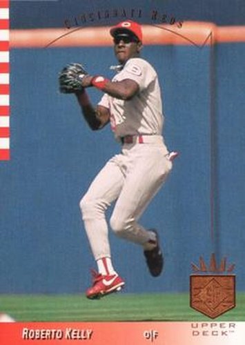 #209 Roberto Kelly - Cincinnati Reds - 1993 SP Baseball