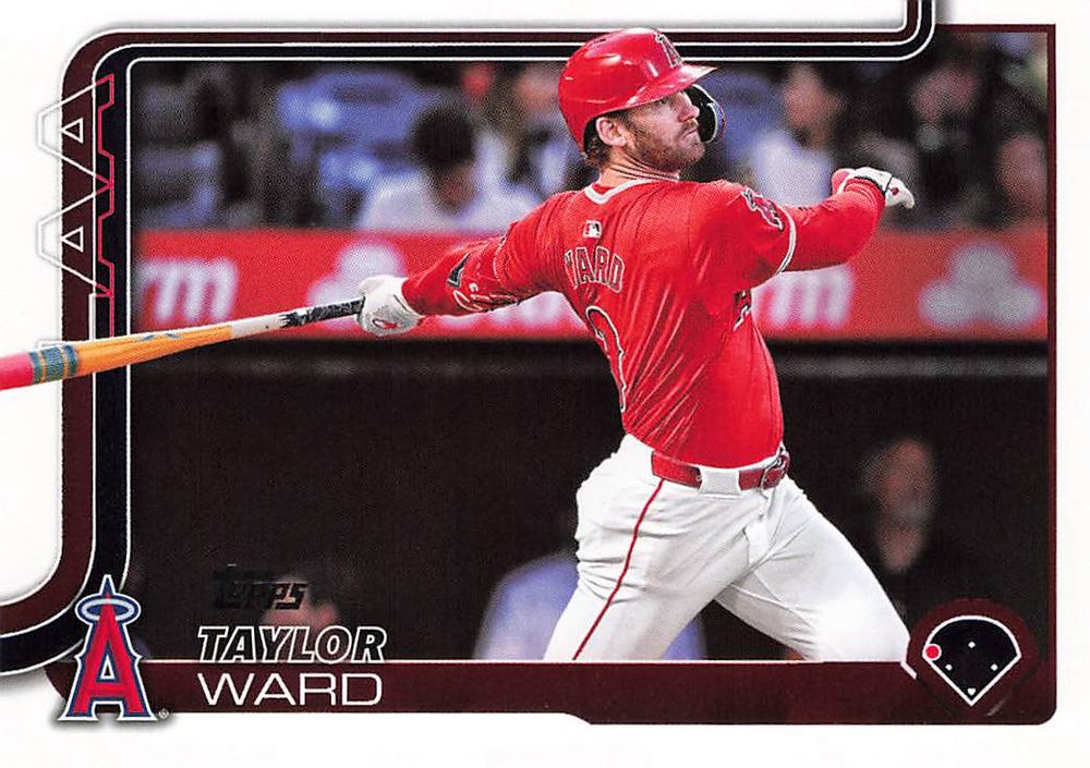 #209 Taylor Ward - Los Angeles Angels - 2025 Topps Baseball