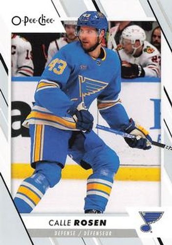 #209 Calle Rosen - St. Louis Blues - 2023-24 O-Pee-Chee Hockey
