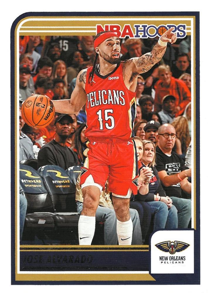 #209 Jose Alvarado - New Orleans Pelicans - 2023-24 Hoops Basketball