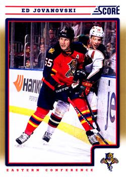 #209 Ed Jovanovski - Florida Panthers - 2012-13 Score - Gold Rush Hockey
